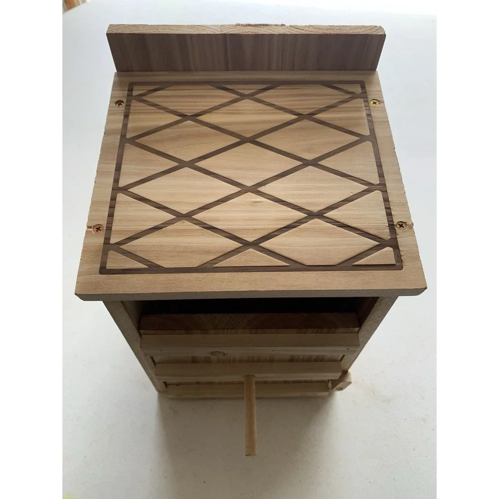 Owl House Premium Cedar Wood Screech & Barn Owl Nesting Box Large Handmade Bird